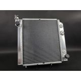 Radiateur eau tout aluminium 36mm type origine avec fixations et taraudages Renault 11 Turbo JAS Engineering