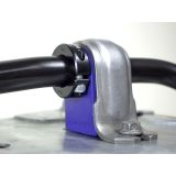Bagues de verrouillage latéral de barre stabilisatrice 21-22mm Powerflex PFC21-22 en aluminium noir