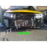 Vue face avant Megane 2 RS avec radiateur intercooler épaisseur origine