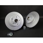 Disques de frein arriere avec roulements et bagues ABS la paire Renault Megane 4 GT Selection JAS